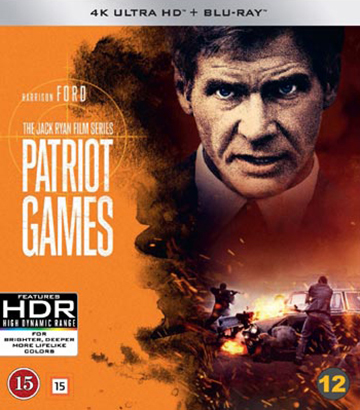 Patriot Games (4K Ultra HD Blu-ray + Blu-ray)