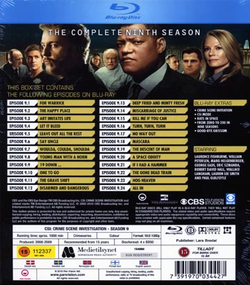 CSI Las Vegas - Säsong 9 (Blu-ray) - 2