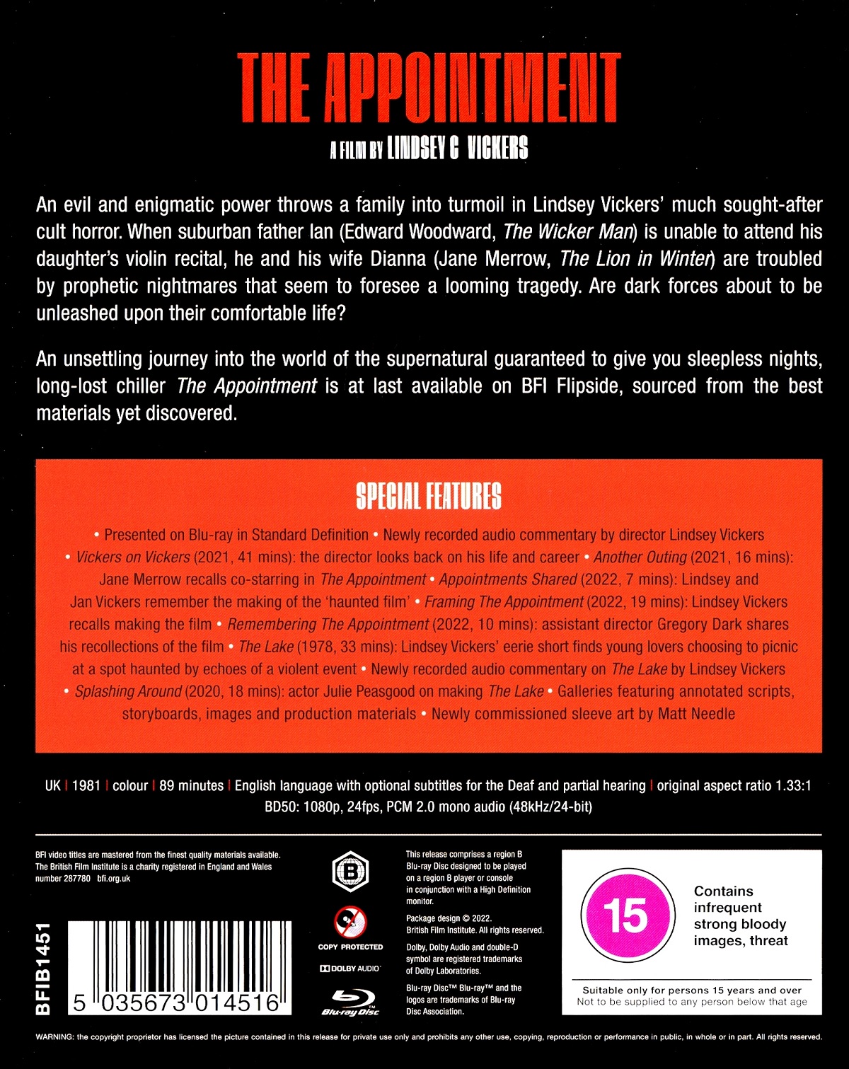 The Appointment (ej svensk text) (Blu-ray) - 2