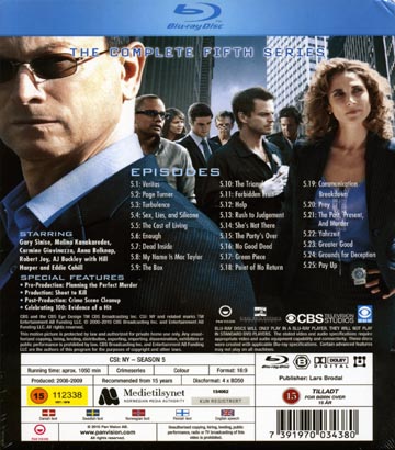 CSI New York - Säsong 5 (Blu-ray) - 2