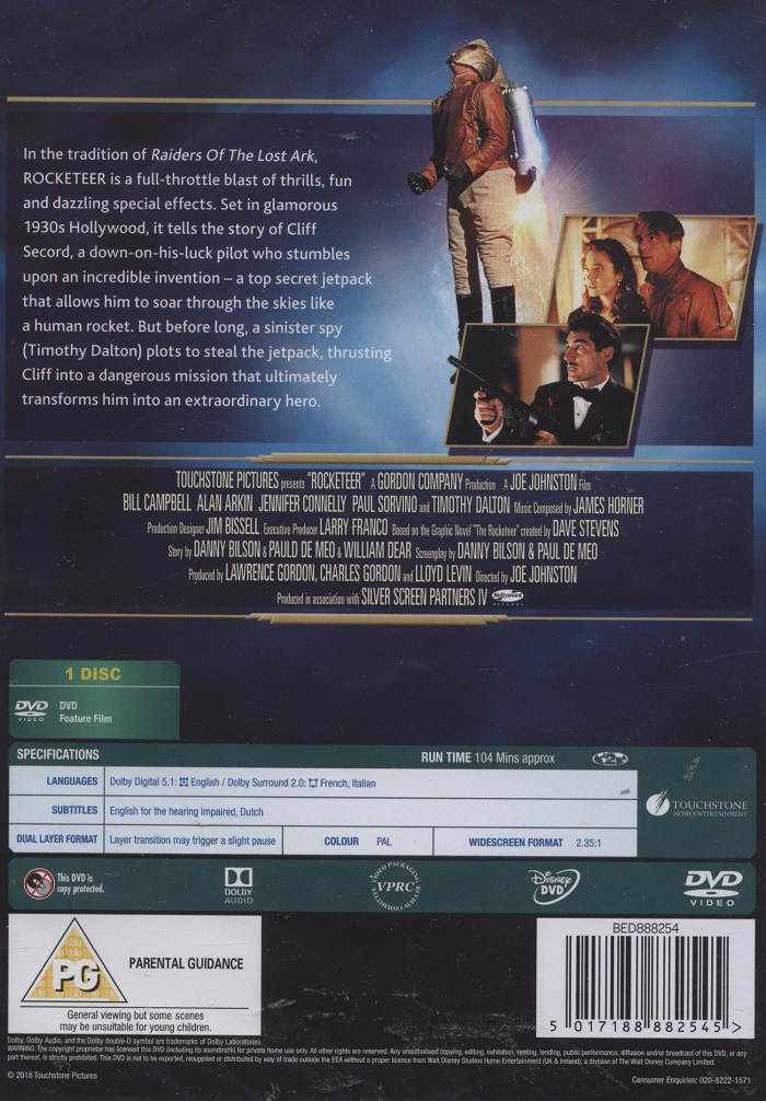 Rocketeer (ej svensk text) - 2
