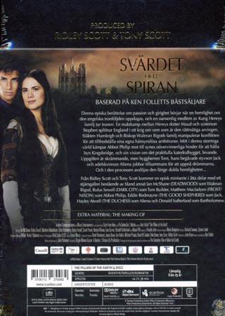 Svärdet Och Spiran (Miniserie) (4-disc) - 2