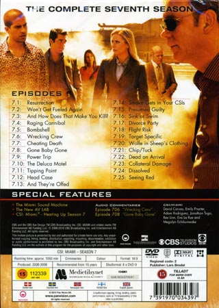 CSI Miami - Säsong 7 - 2