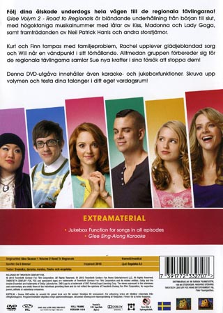 Glee - Säsong 1 Volym 2 - Road To Regionals - 2