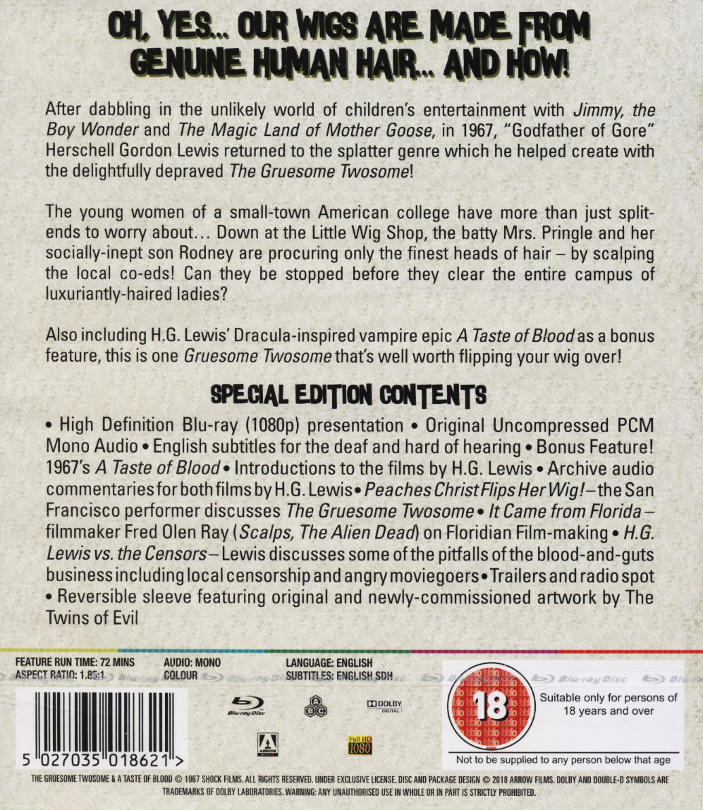 Gruesome Twosome (ej svensk text) (Blu-ray) - 2