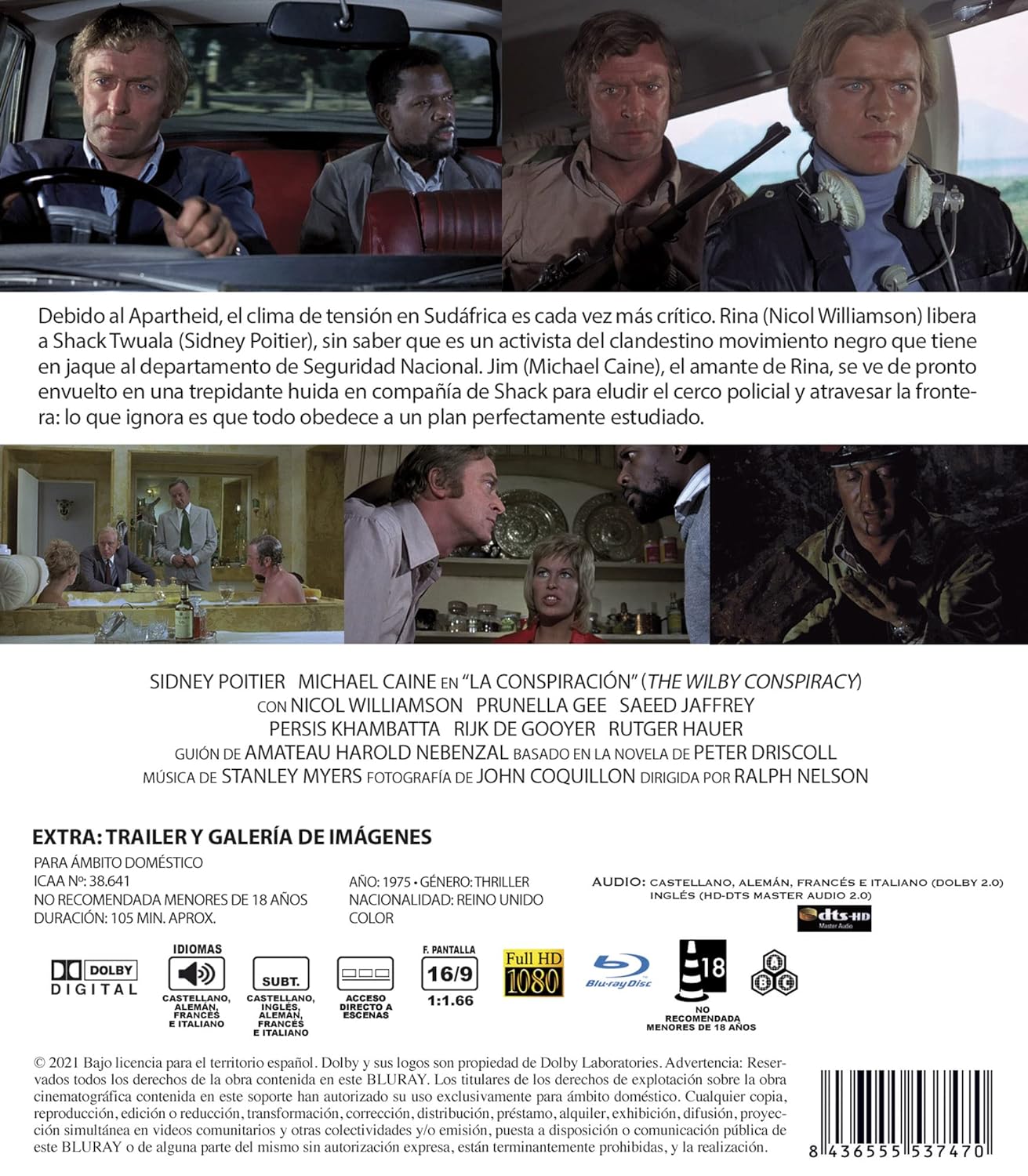 Wilby Conspiracy (ej svensk text) (Blu-ray) - 2