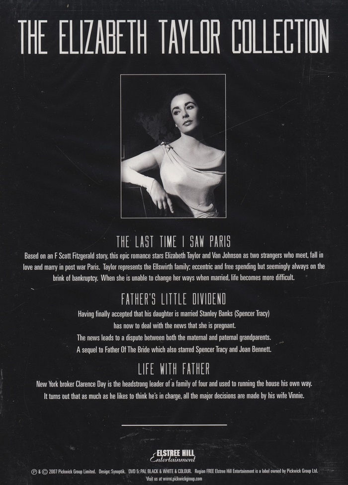 The Elizabeth Taylor Collection (ej svensk text) - 2