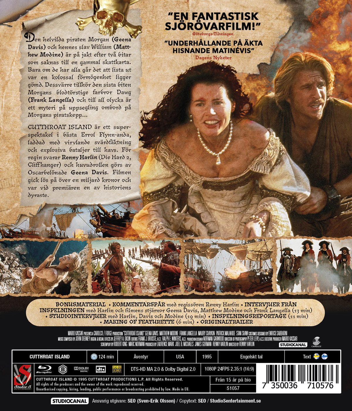 Cutthroat Island (Blu-ray) - 2