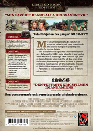 Ingloriuos Bastards (1977) (3-disc) - 2
