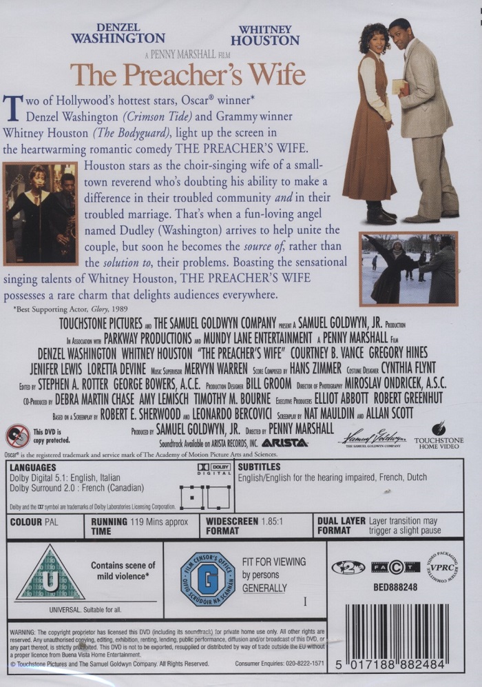 Preacher's Wife (ej svensk text) - 2