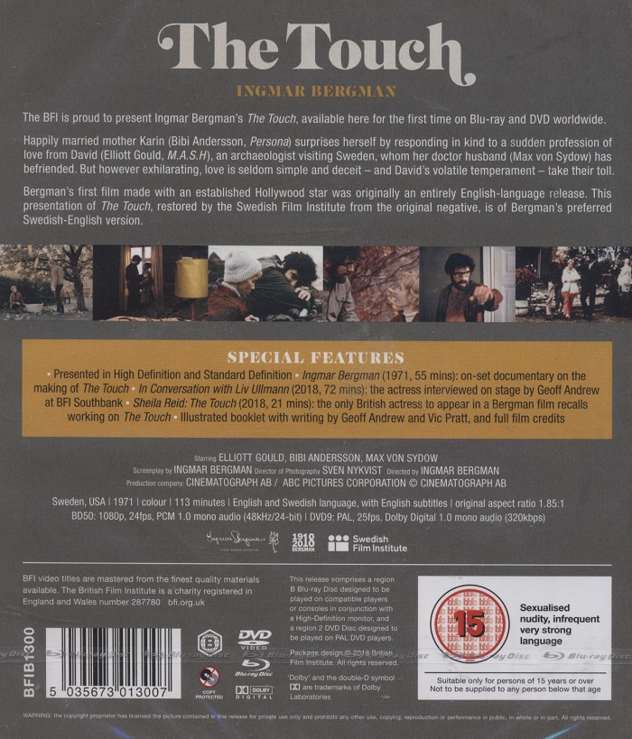 Beröringen (Blu-ray + DVD) - 2