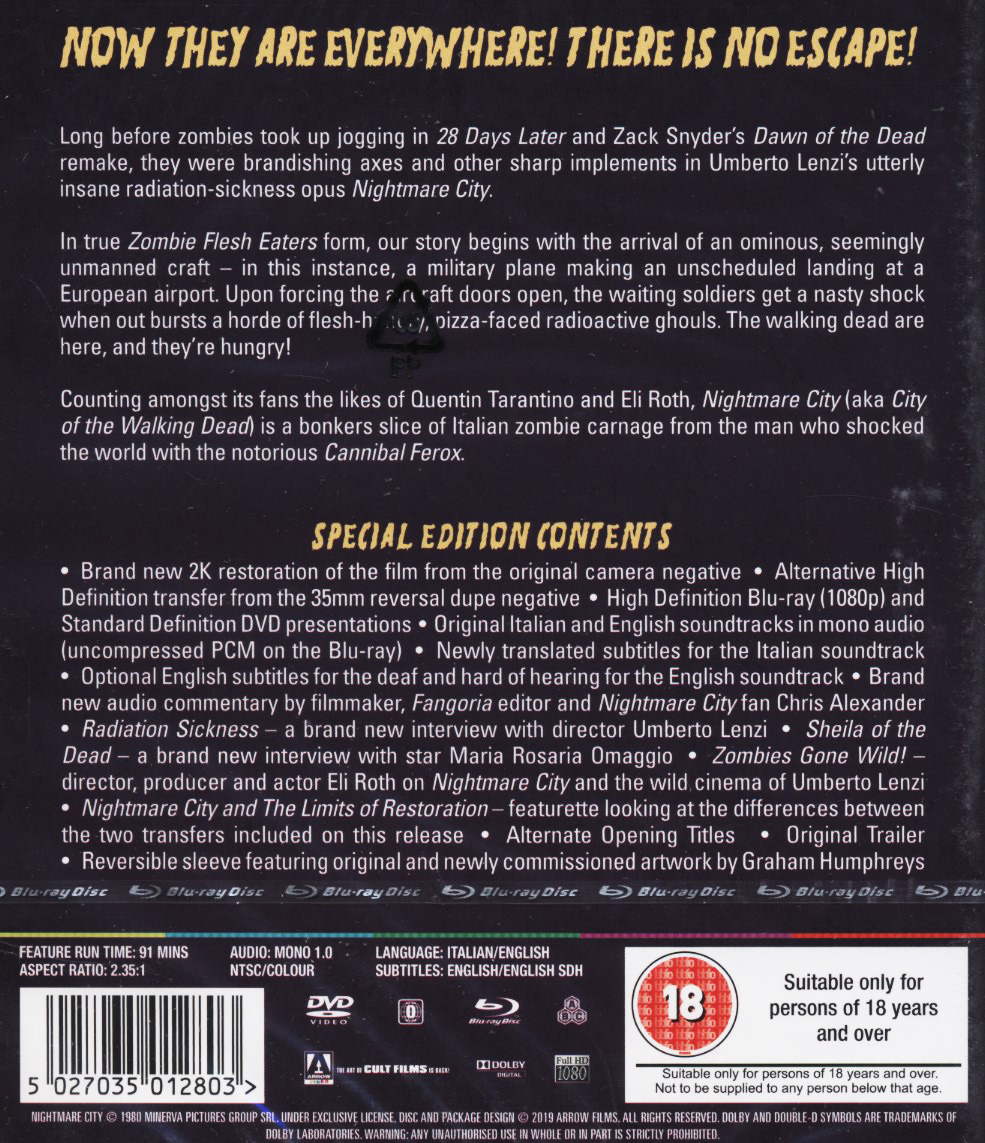 Nightmare City (ej svensk text) (Blu-ray + DVD) - 2