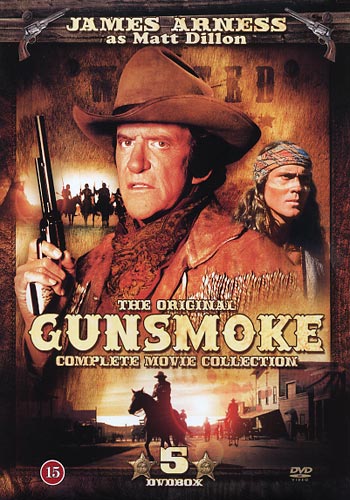Gunsmoke Collection - 5 Spelfilmer (5-disc)