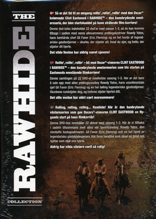 Rawhide - Säsong 1-3 (22-disc) - 2