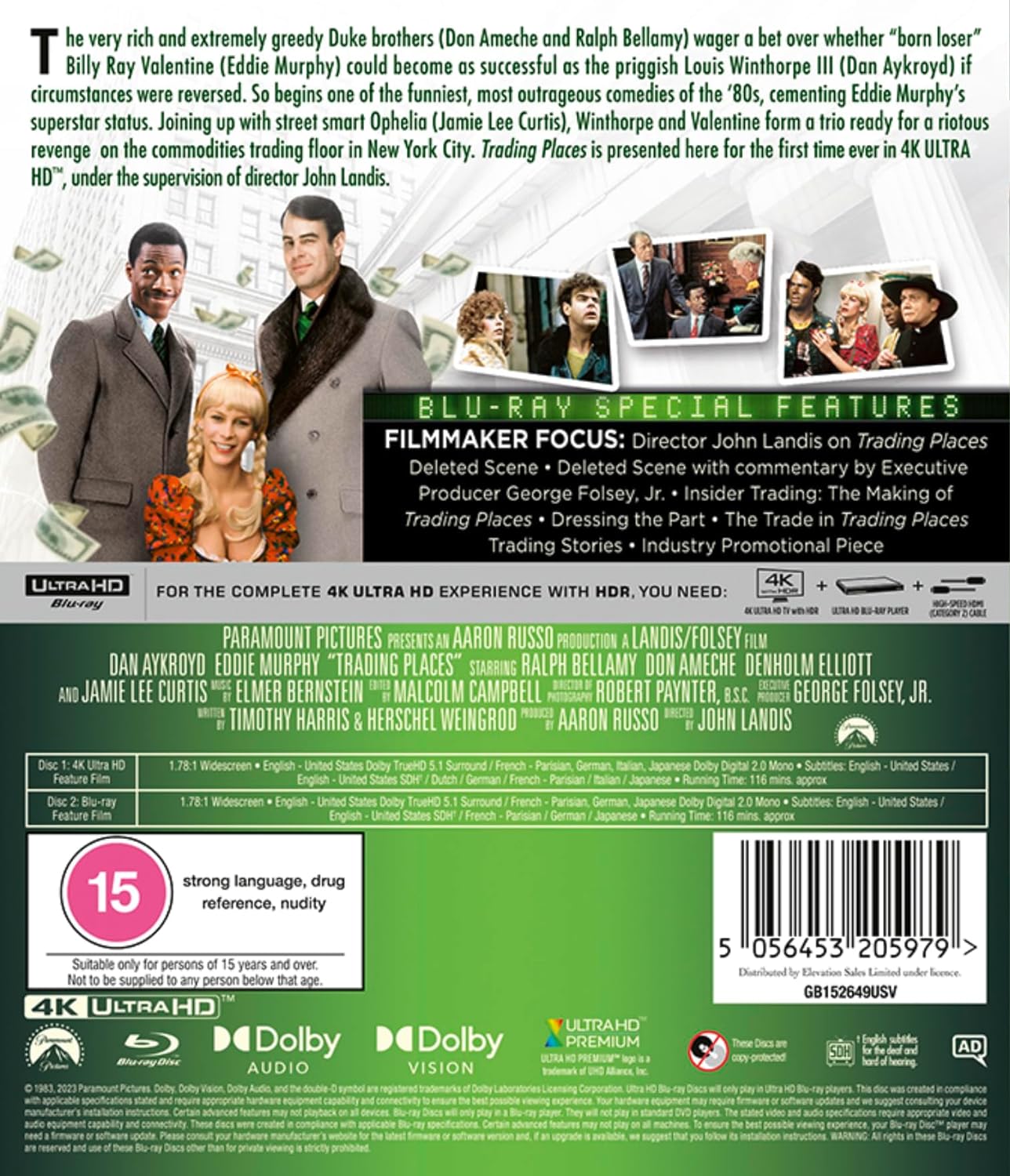 Trading Places (ej svensk text) (4K Ultra HD + Blu-ray) - 2