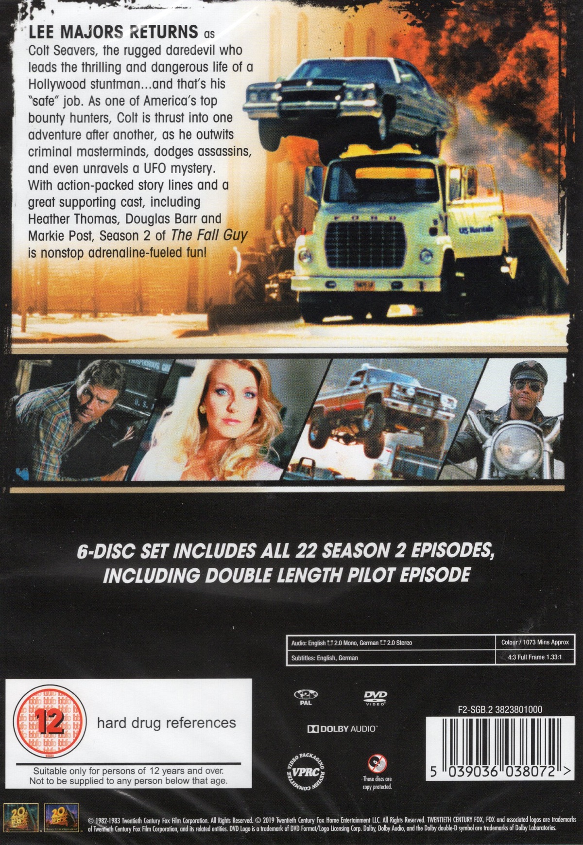 Stuntmannen - Säsong 2 (6-disc) (ej svensk text) - 2