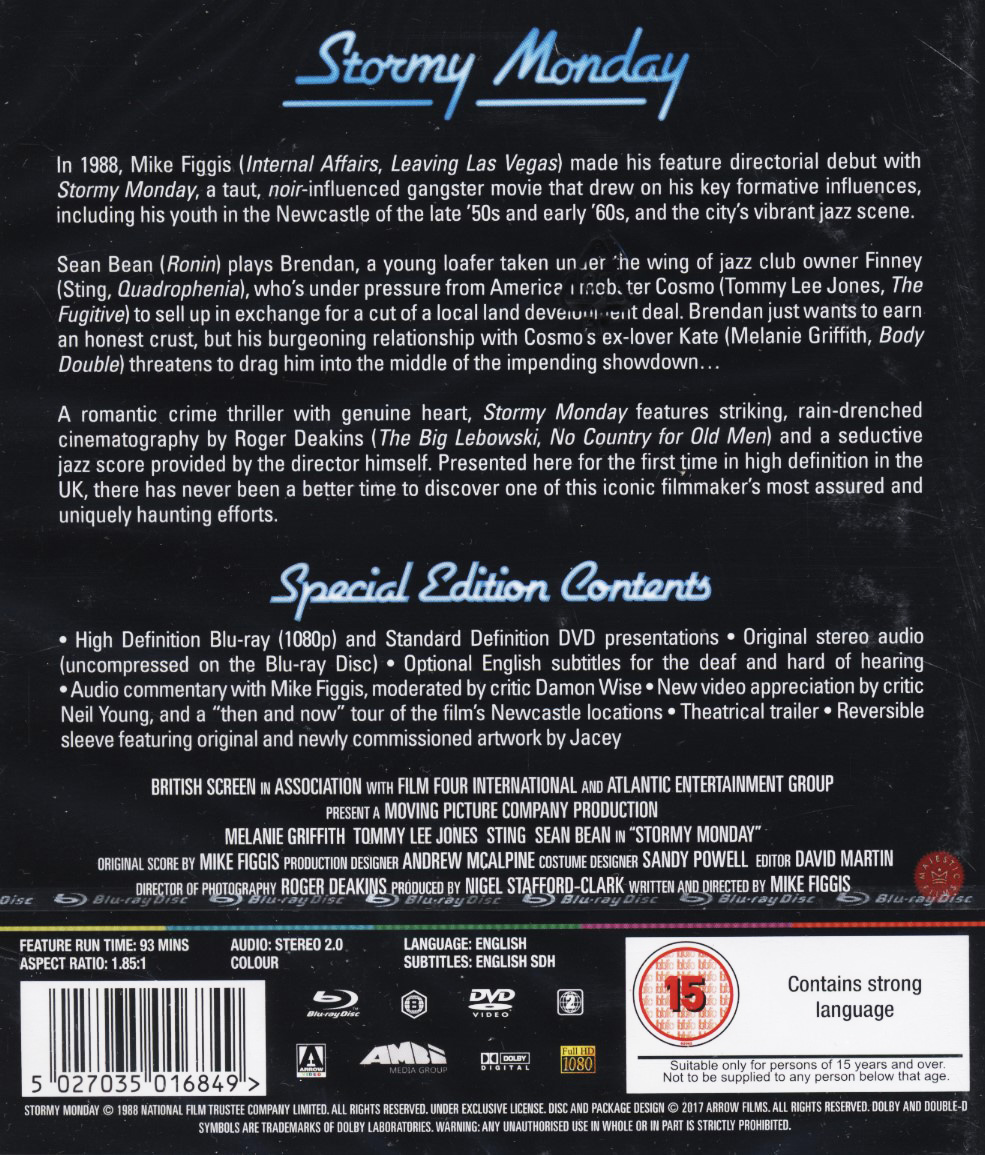 Stormy Monday (ej svensk text) (Blu-ray + DVD) - 2