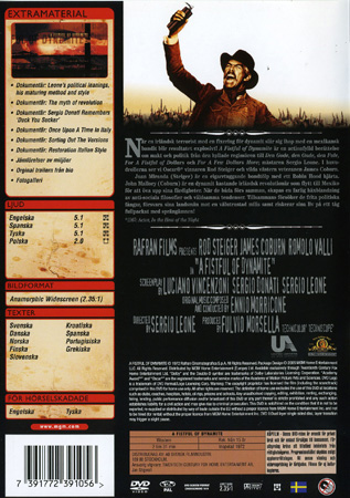 A Fistful of Dynamite (2-disc) (Begagnad) - 2