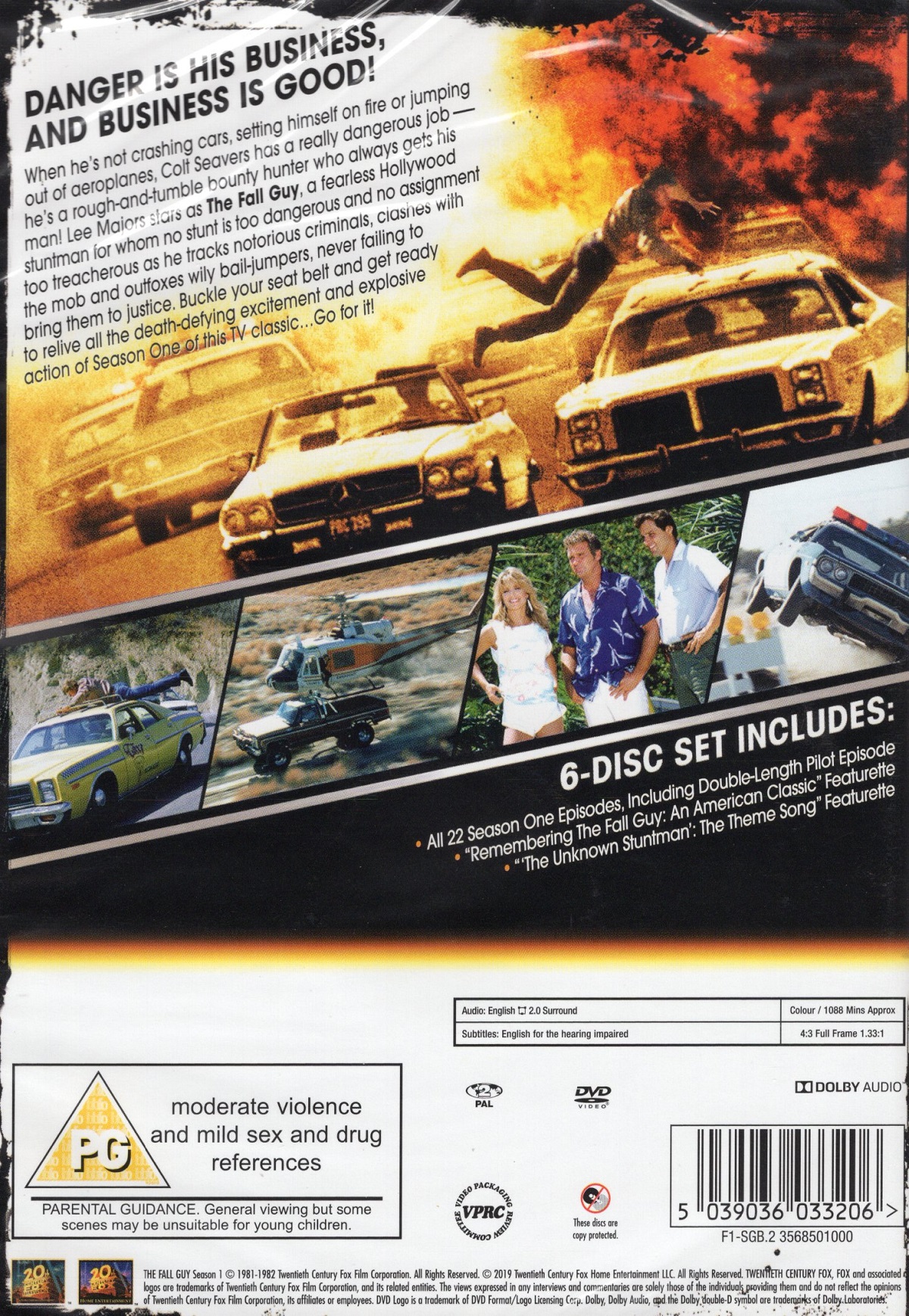 Stuntmannen - Säsong 1 (6-disc) (ej svensk text) - 2