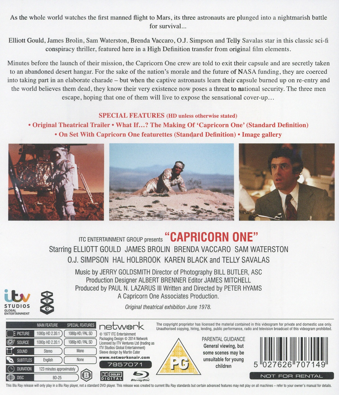 Capricorn One (ej svensk text) (Blu-ray) - 2