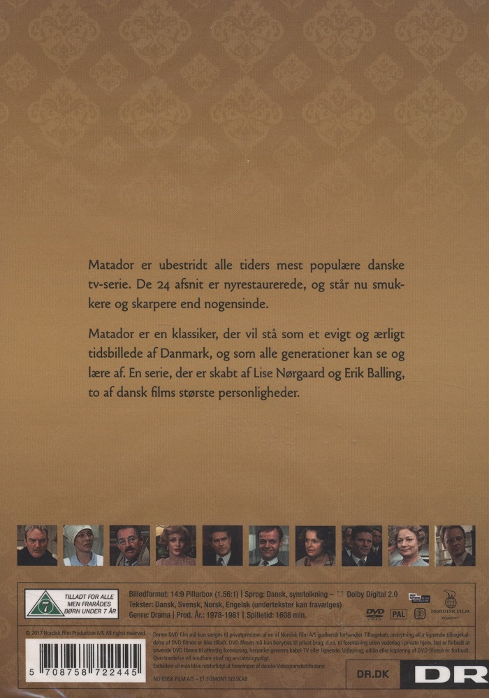 Matador - Hela Serien (Nyrestaurerad) (12-disc) - 2