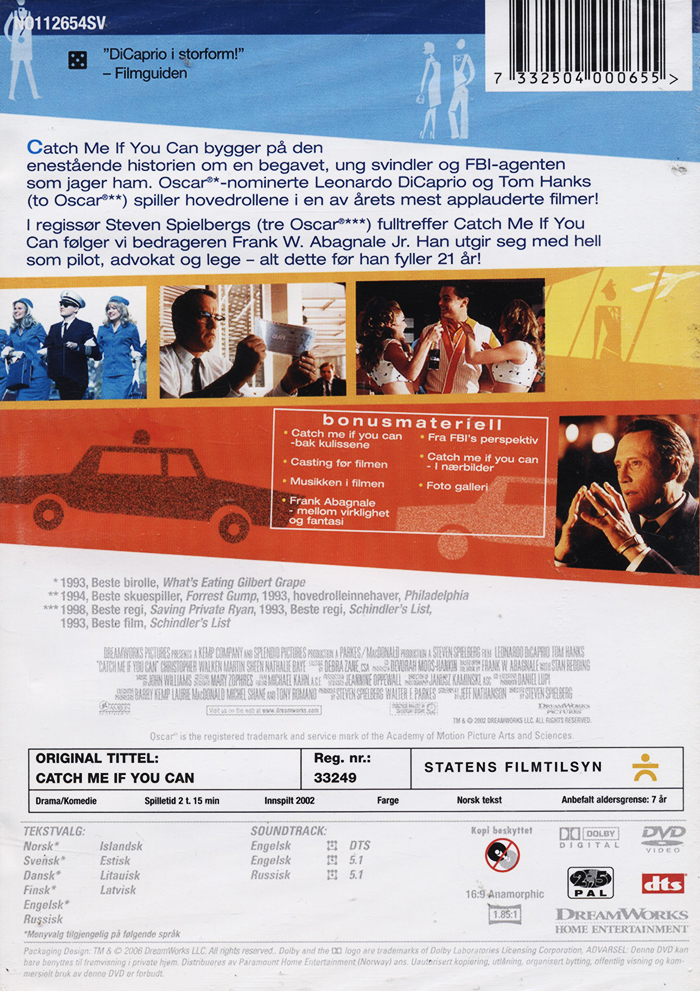 Catch Me If You Can (2-disc) - 2