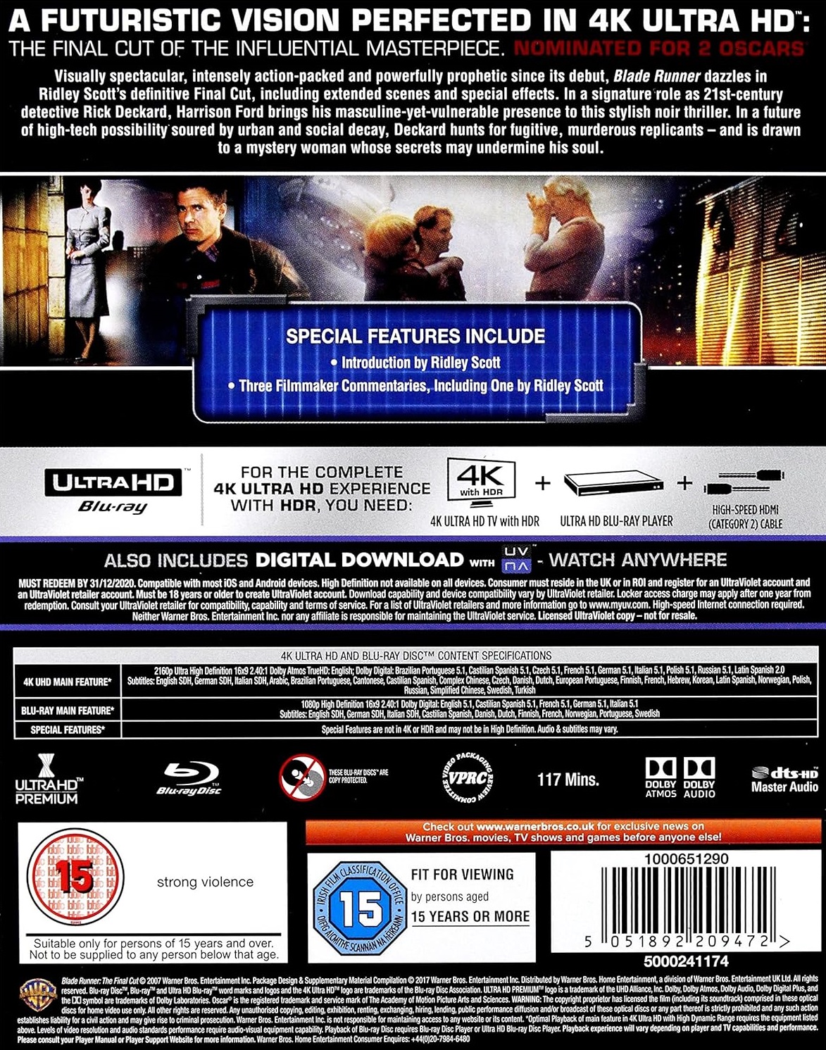 Blade Runner - Final Cut (4K Ultra HD + Blu-ray) - 2