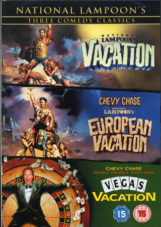 National Lampoon's Three Comedy Classics (3-disc) (ej sv. text på National Lampoon's Vacation)