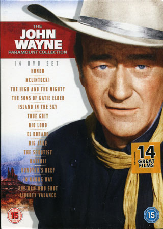 John Wayne Paramount Collection (14-disc) (ej svensk text)