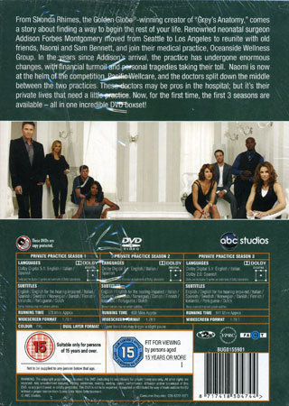 Private Practice - Säsong 1-3 (15-disc) - 2