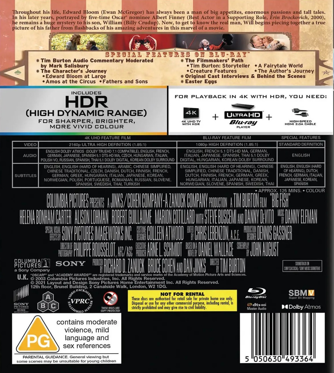 Big Fish (4K Ultra HD Blu-ray + Blu-ray) - 2