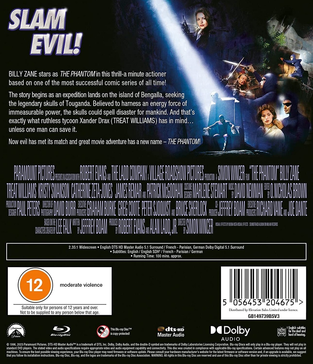 The Phantom (ej svensk text) (Blu-ray) - 2