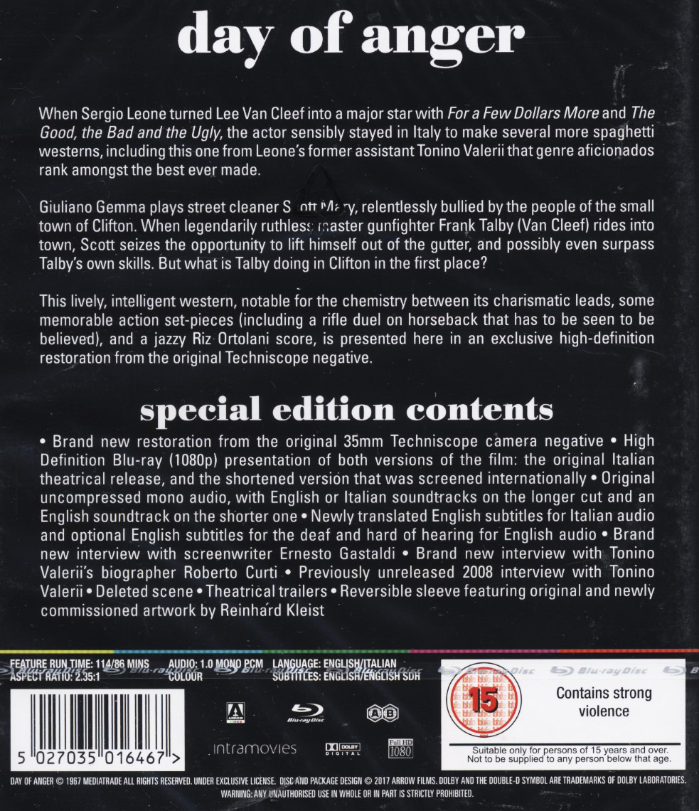 Day of Anger (ej svensk text) (Blu-ray) - 2