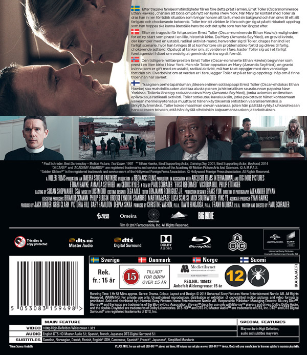 First Reformed (Blu-ray) - 2