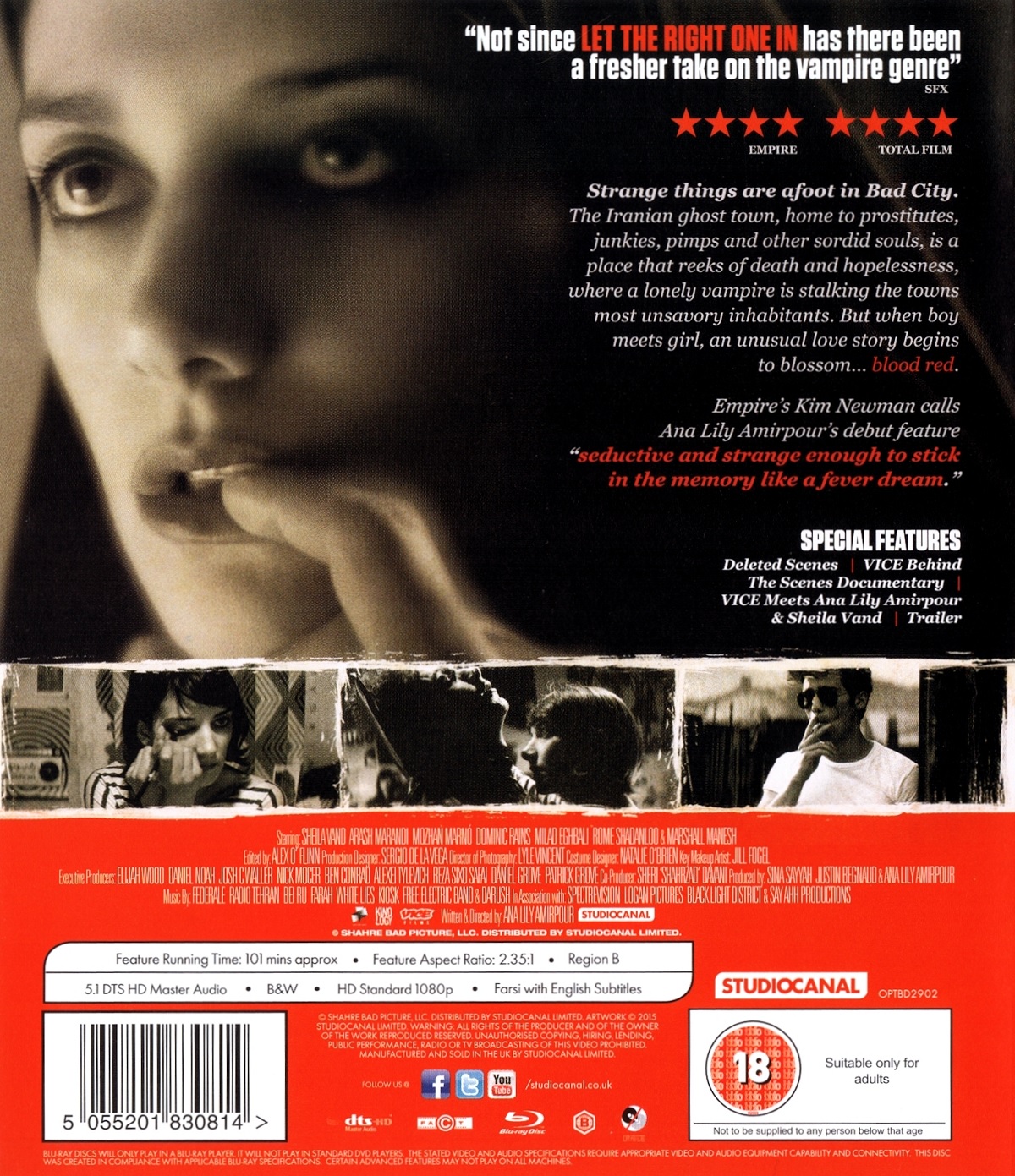 A Girl Walks Home Alone At Night (ej svensk text) (Blu-ray) - 2