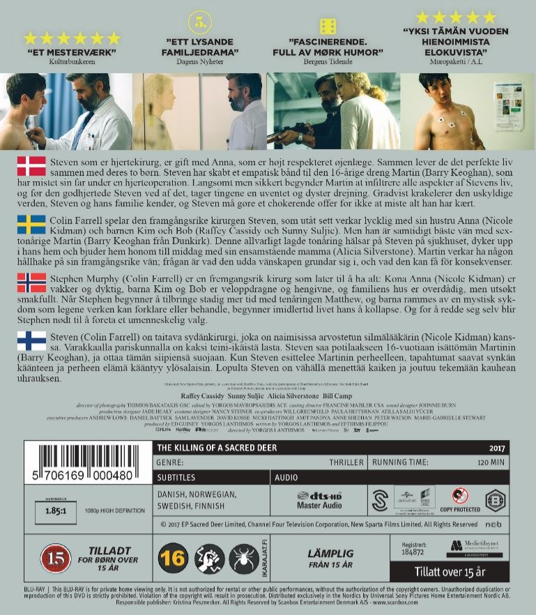 Killing of A Sacred Deer (Blu-ray) - 2