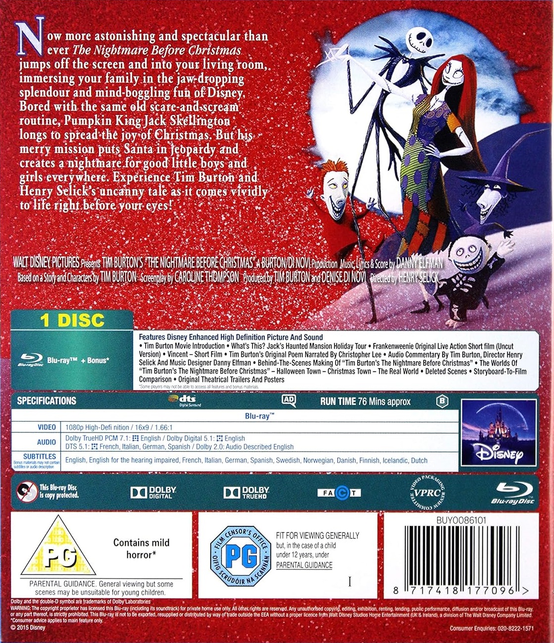 Nightmare Before Christmas (Blu-ray) - 2