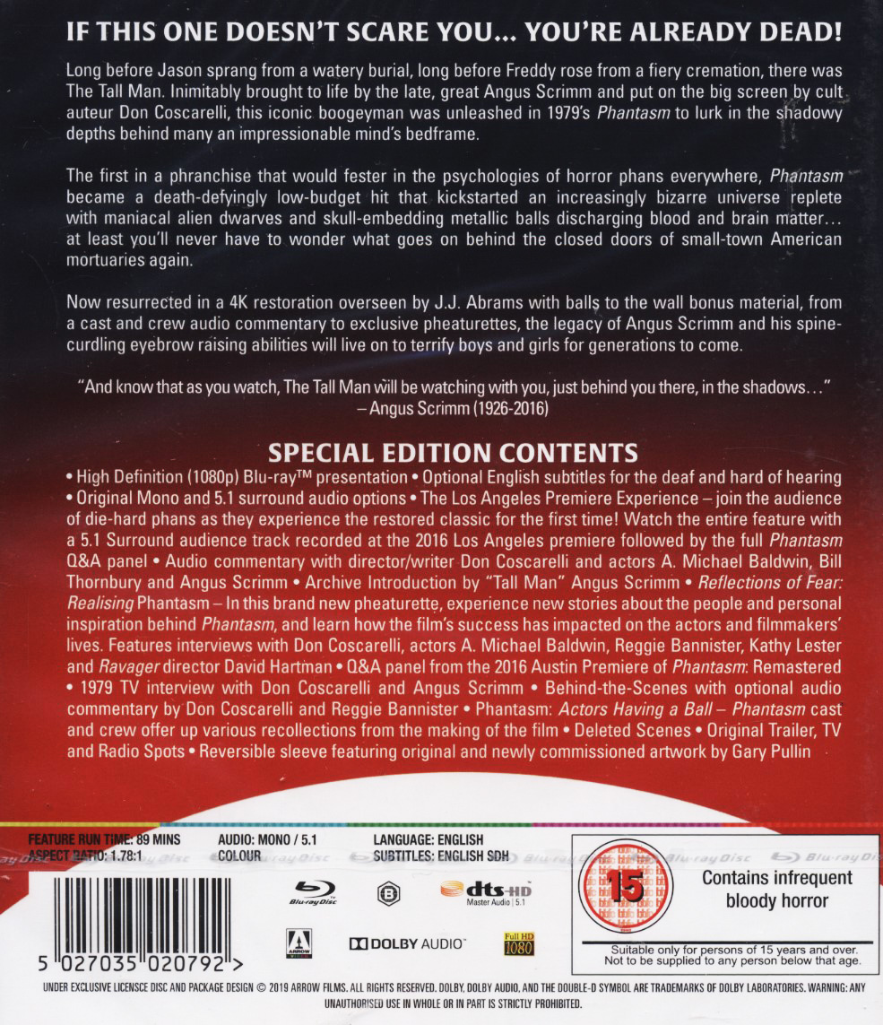 Phantasm (ej svensk text) (Blu-ray) - 2