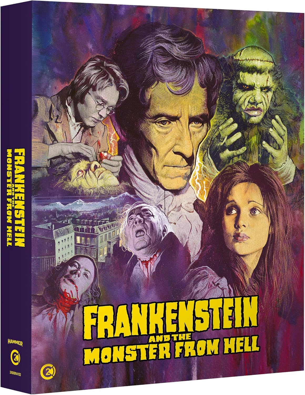 Frankenstein and the Monster From Hell (Limited Edition) (ej svensk text) (Blu-ray)