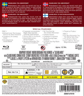 Casablanca - 70th Anniversary Edition (2-disc) (Blu-ray) - 2