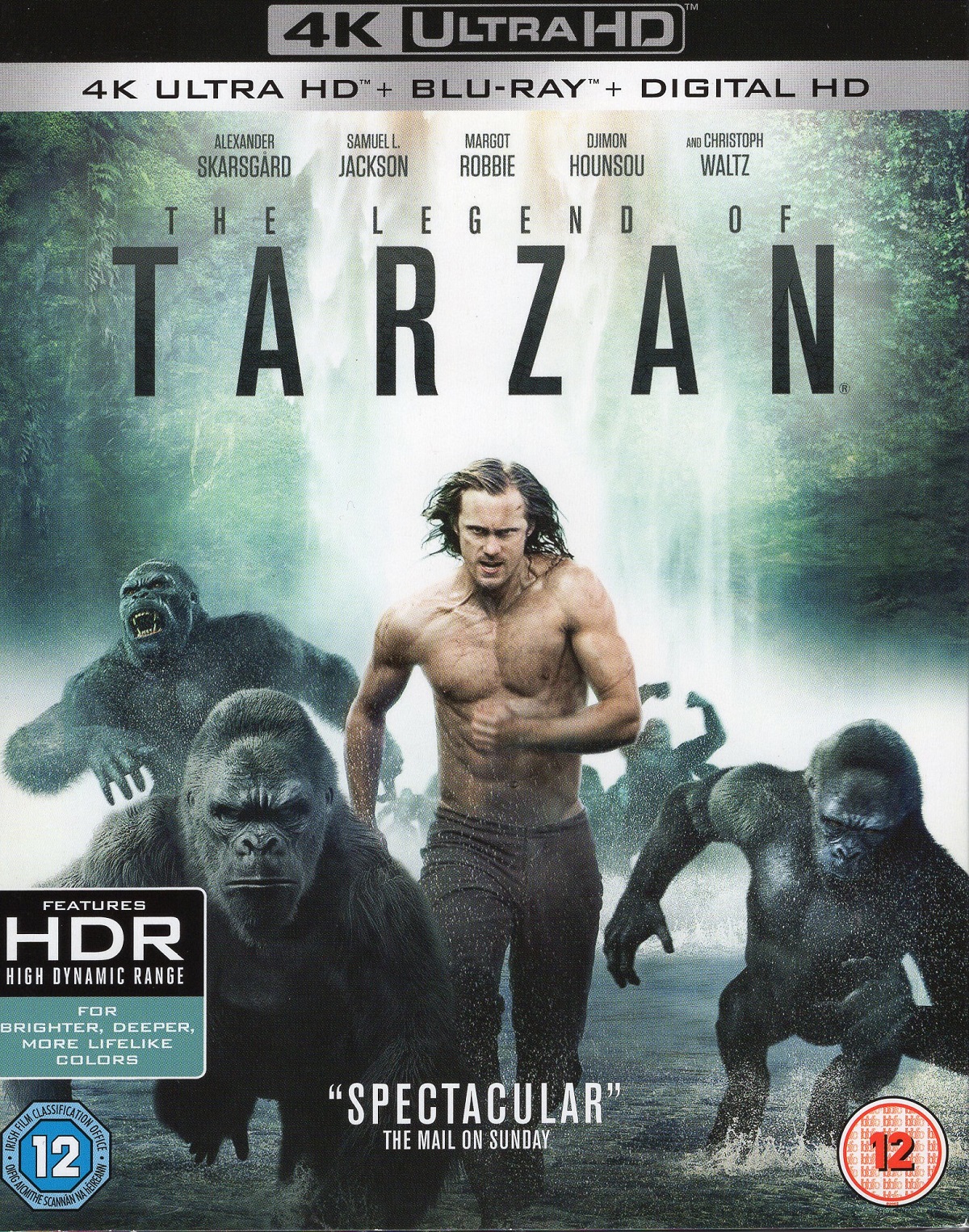 The Legend of Tarzan (4K Ultra HD + Blu-ray) (Begagnad)