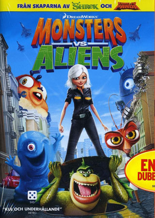 Monsters VS Aliens (ej 3D) / Bobs Stora Chans 3D (2-disc)