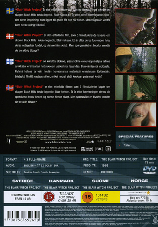 The Blair Witch Project (Begagnad) - 2