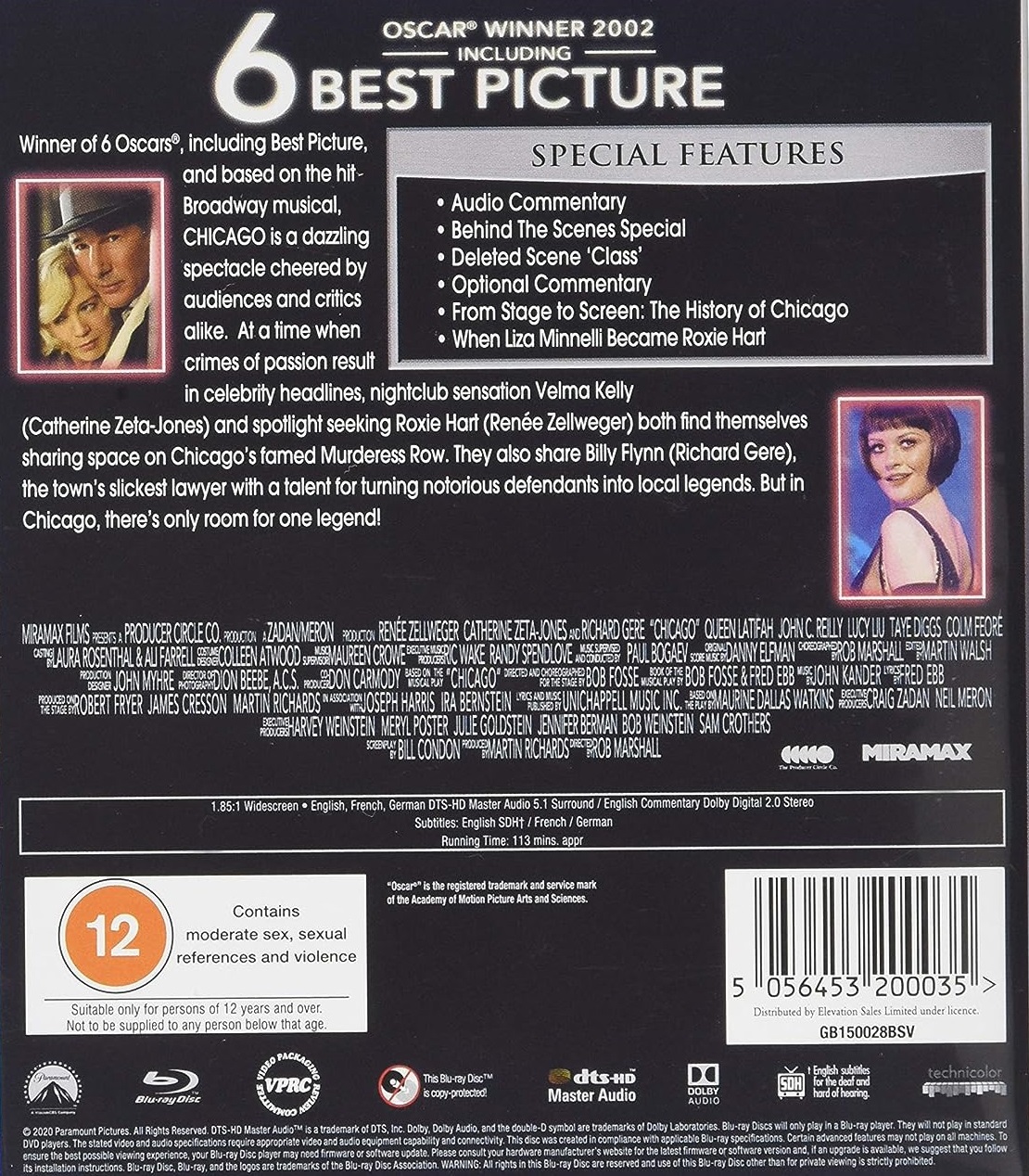 Chicago (ej svensk text) (Blu-ray) - 2