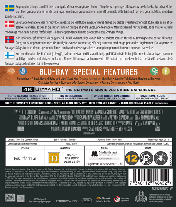Darkest Minds (4K Ultra HD Blu-ray) - 2