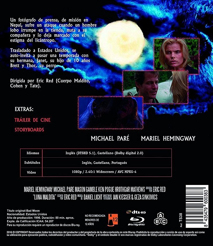 Bad Moon (ej svensk text) (Blu-ray) - 2