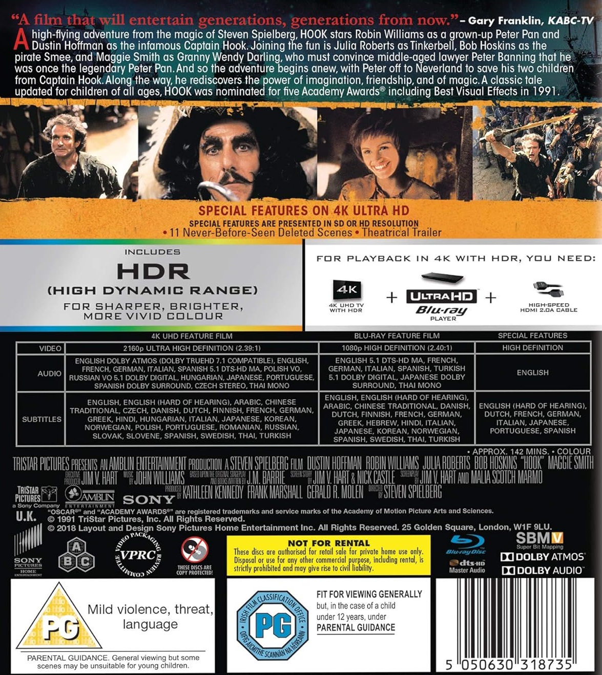 Hook (4K Ultra HD + Blu-ray) - 2