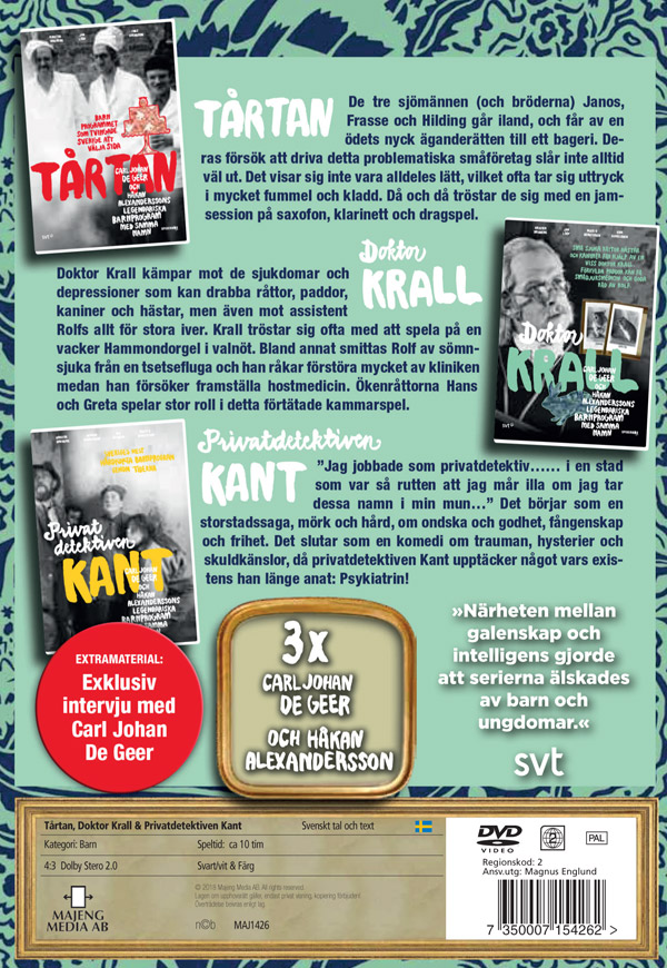 Tårtan / Dr Krall / Privatdetektiven Kant - 2