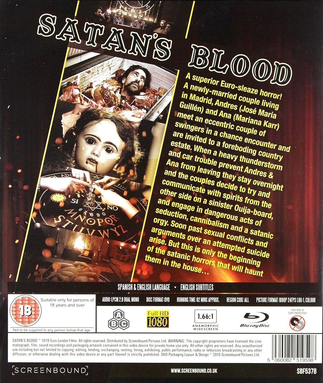 Satan's Blood (ej svensk text) (Blu-ray) - 2