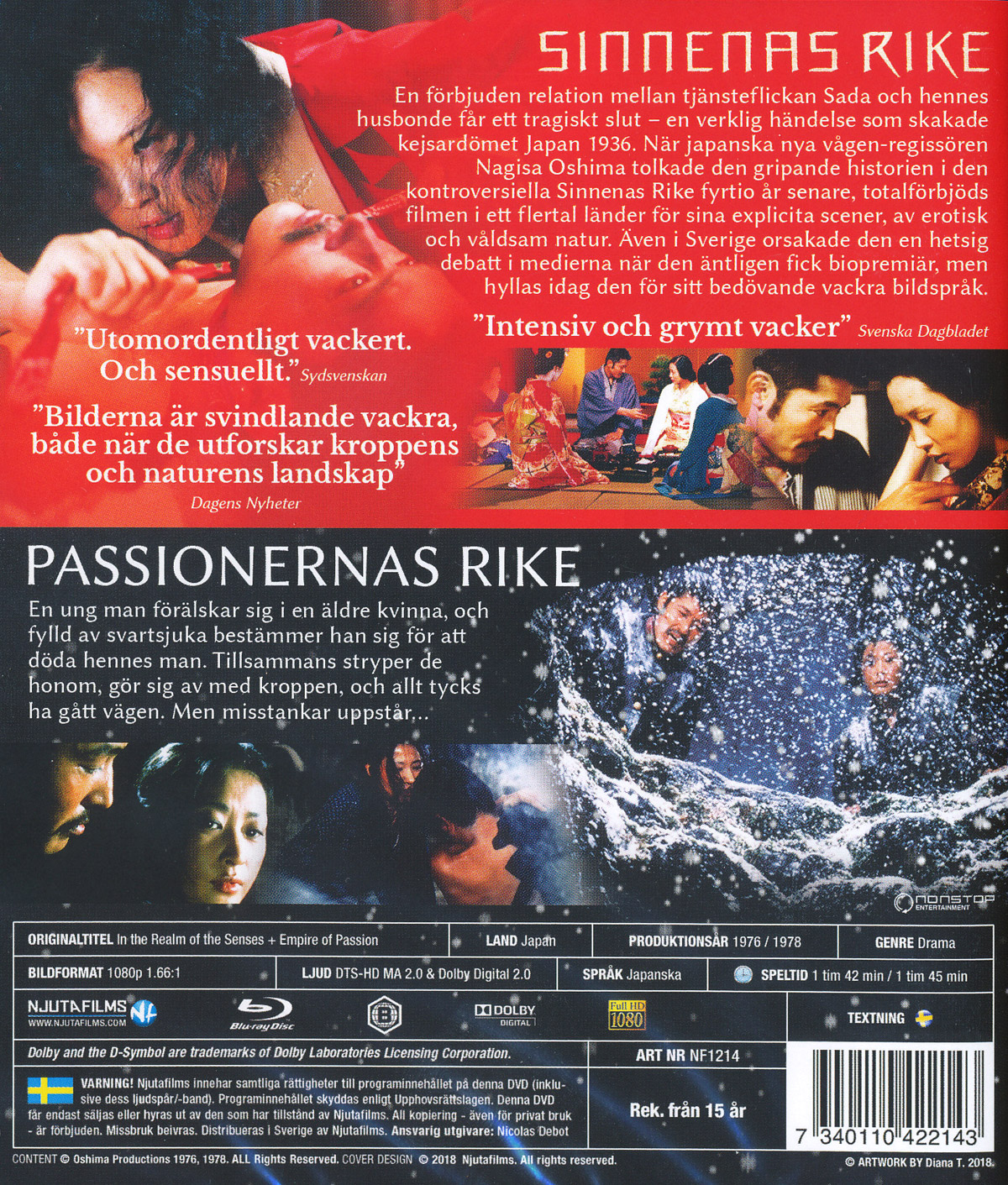 Sinnenas Rike & Passionernas Rike (Blu-ray) - 2